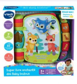 VTECH - SUPER LIVRE ENCHANTÉ DES BABY LOULOUS